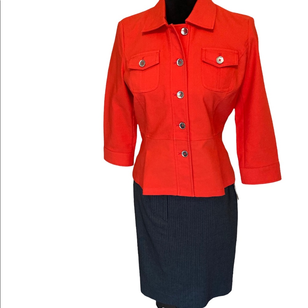 Rafaella Red Jacket - Picture 2 of 10